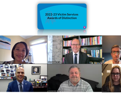 2022-2023 Victim Services Awards of Distinction Recipient